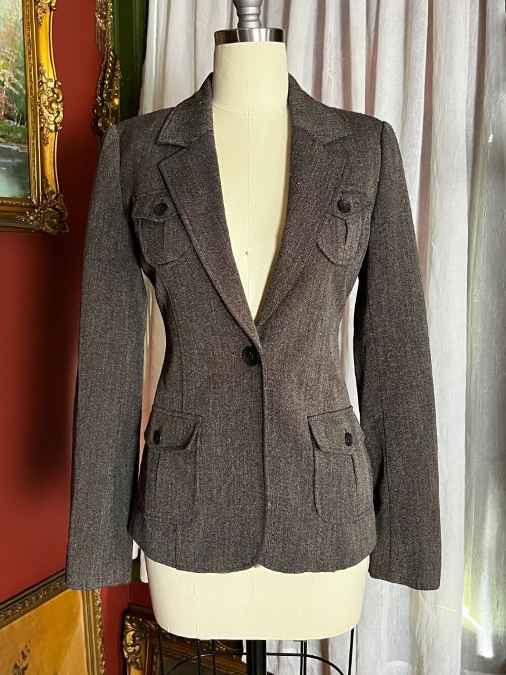 Classic Blazer Jacket - Picture 6 of 15